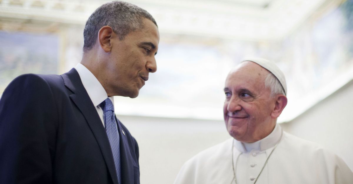 Obama & Pope