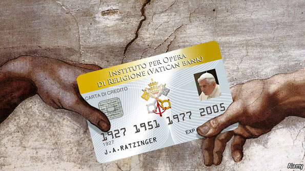 Vatican credit card
